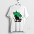 Original Black Cat Causing Trouble What Christmas Tree Xmas