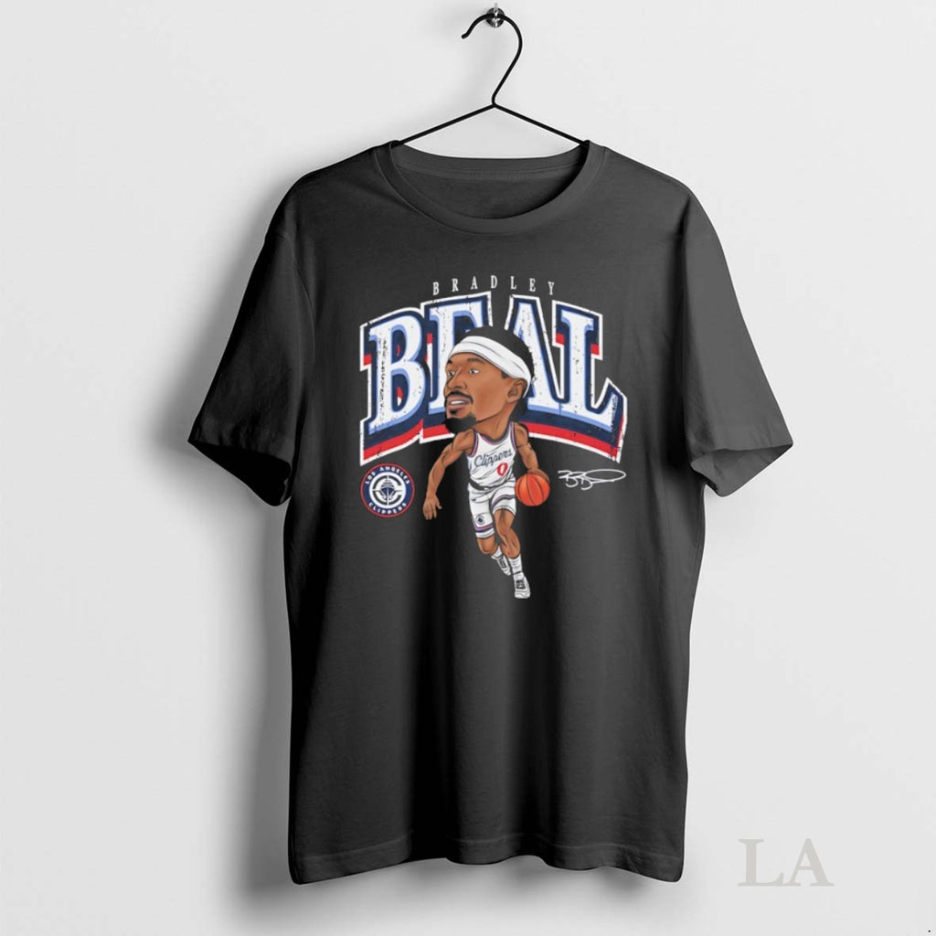 Original Bradley Beal Los Angeles Clippers Signature Cartoon