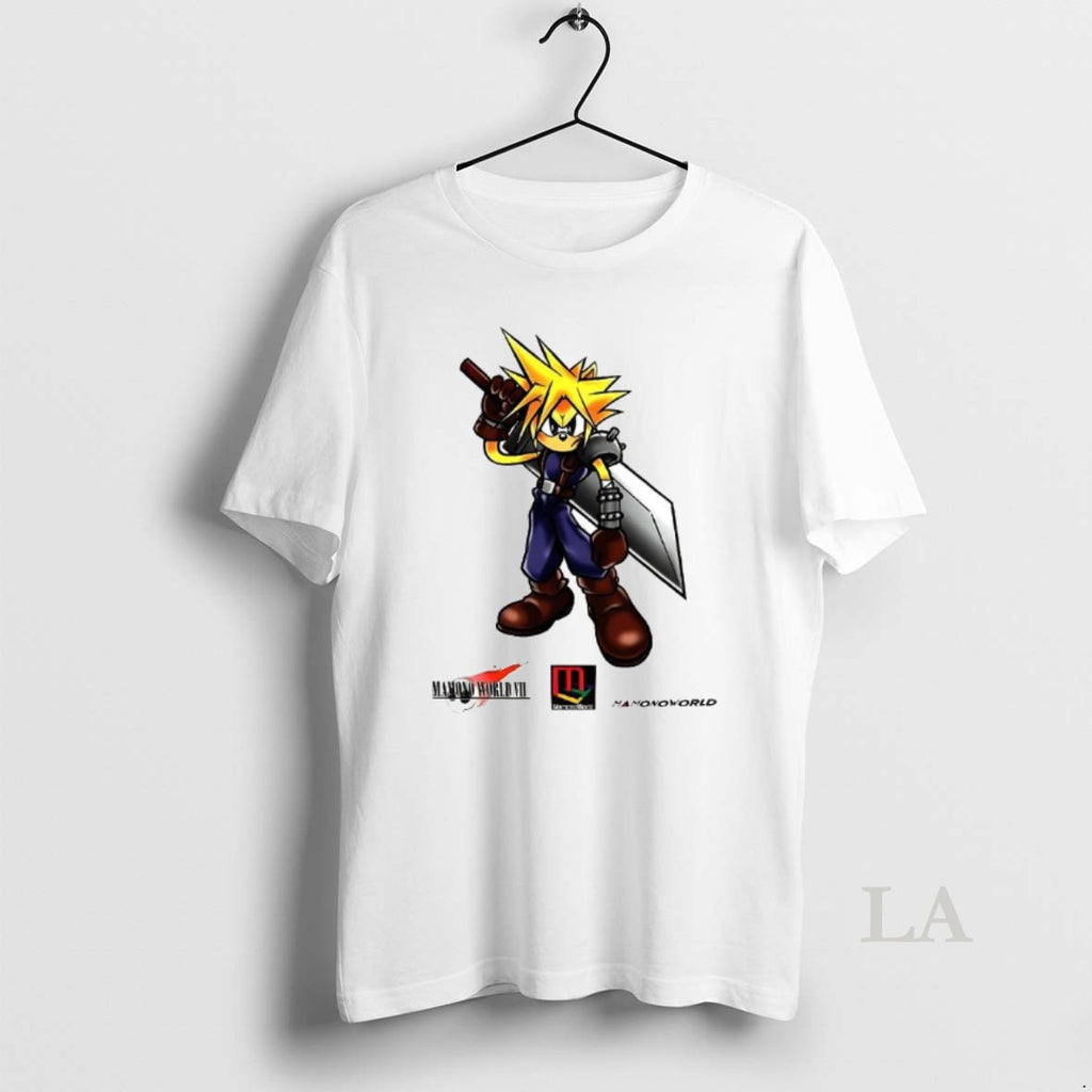 Original Cloud Strife X Sonic Mashup Anime Gamer