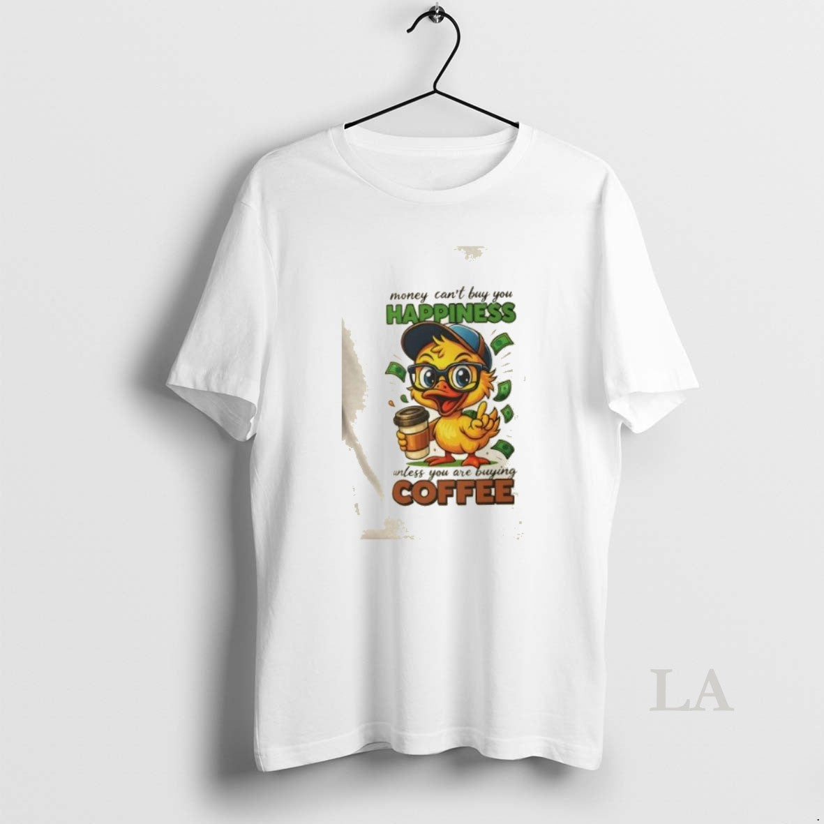 Original Duck Money Cant Buy You Happiness Unless You Are Buying Coffee