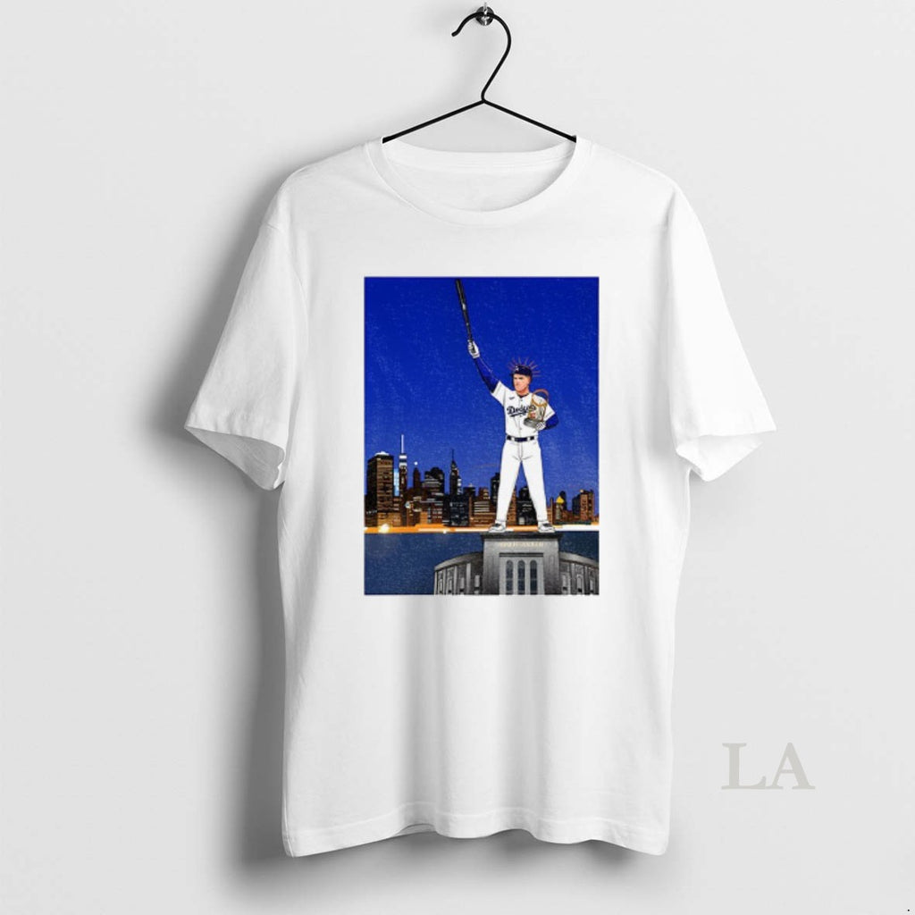 Original Freddie Freeman Statue Of Liberty Dodgers 2024 Mvp