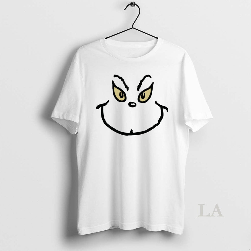 Original Grinch Grin Christmas Vintage White