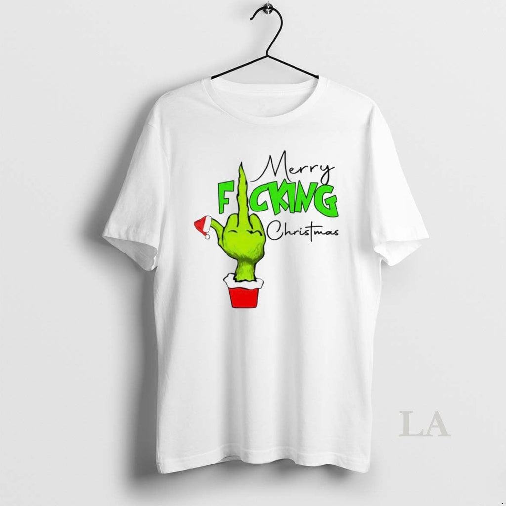 Original Grinch Merry F Cking Christmas White