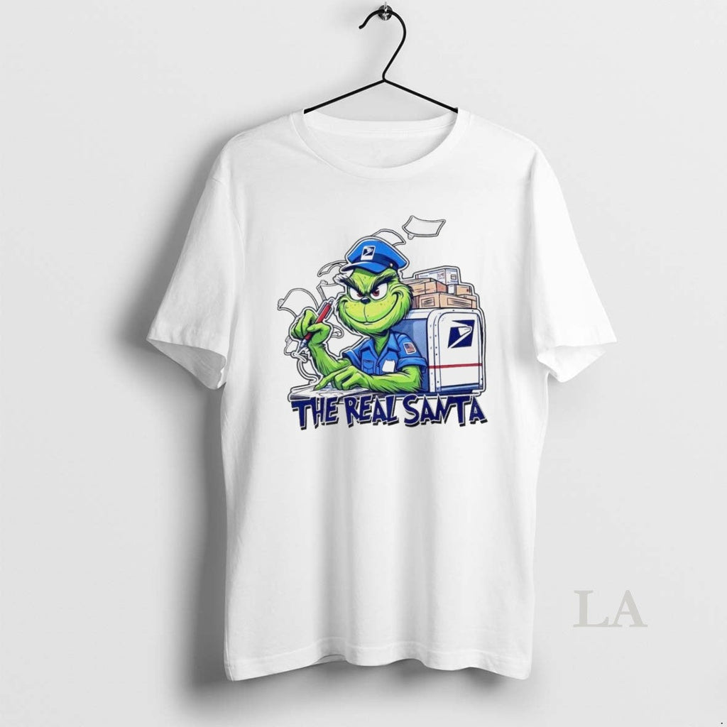 Original Grinch Usps The Real Santa White
