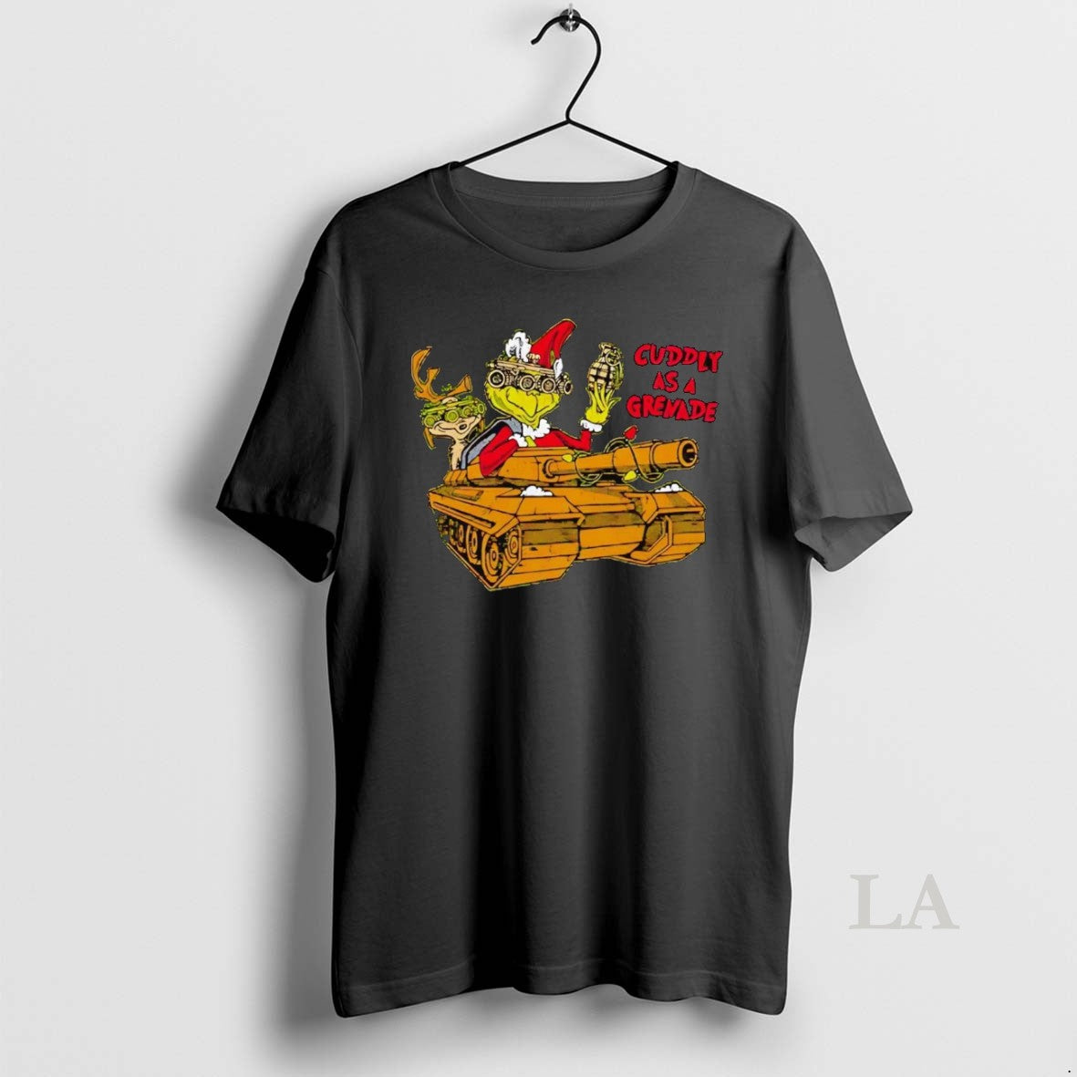 Original Grinch Cuddly As A Grenade Christmas