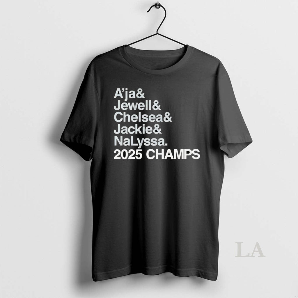 Original Las Vegas Aces Ampersand 2025 Champs Players
