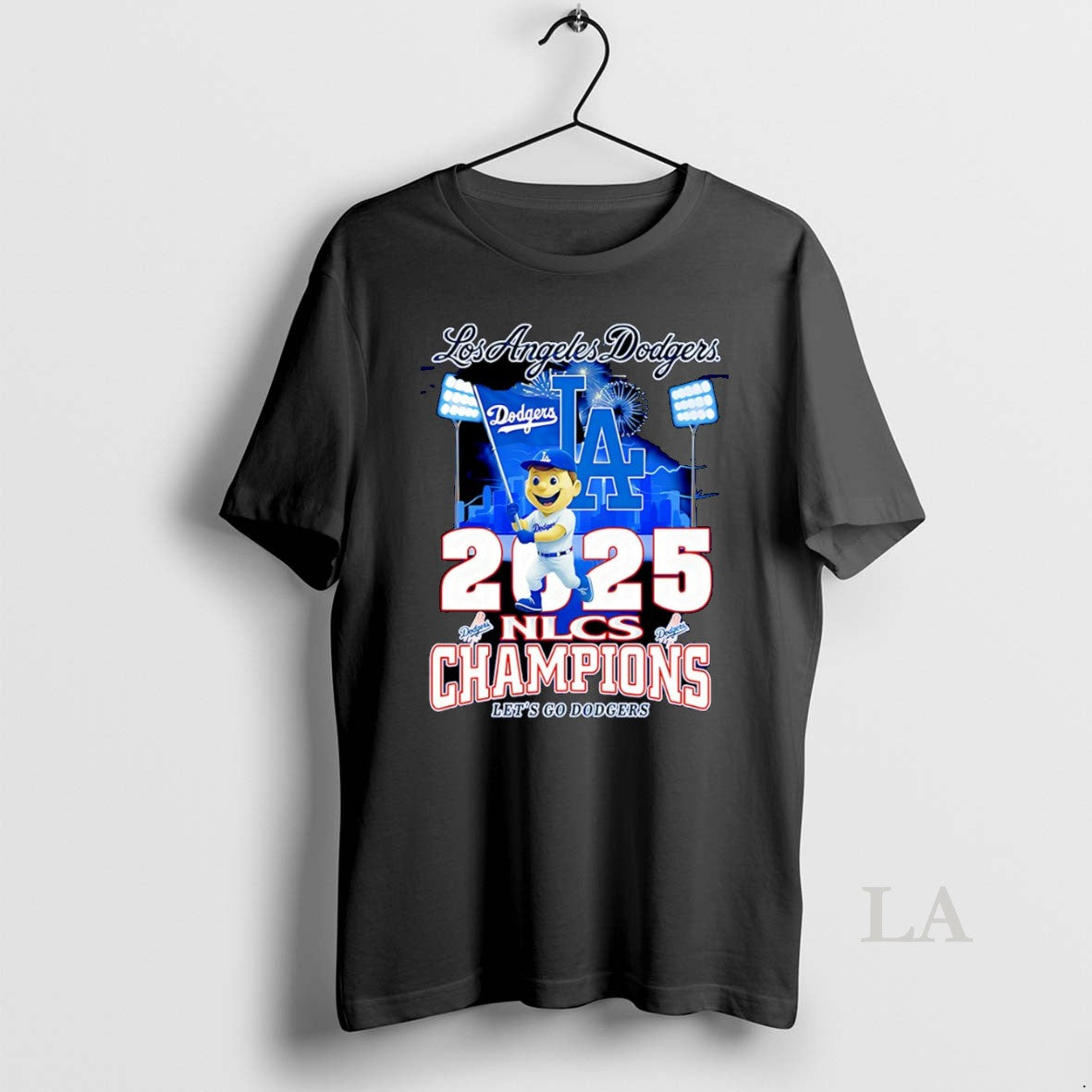 Original Lets Go Dodgers 2025 Nlcs Champions Los Angeles Dodgers Mlb World Series Mascot