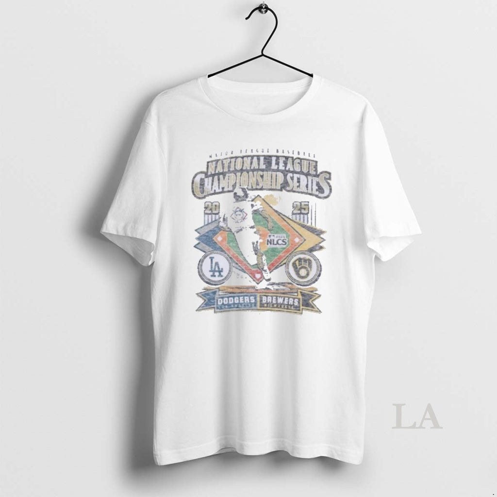 Original Milwaukee Brewers Vs La Dodgers 2025 Nlcs Match Up Dueling Franklin