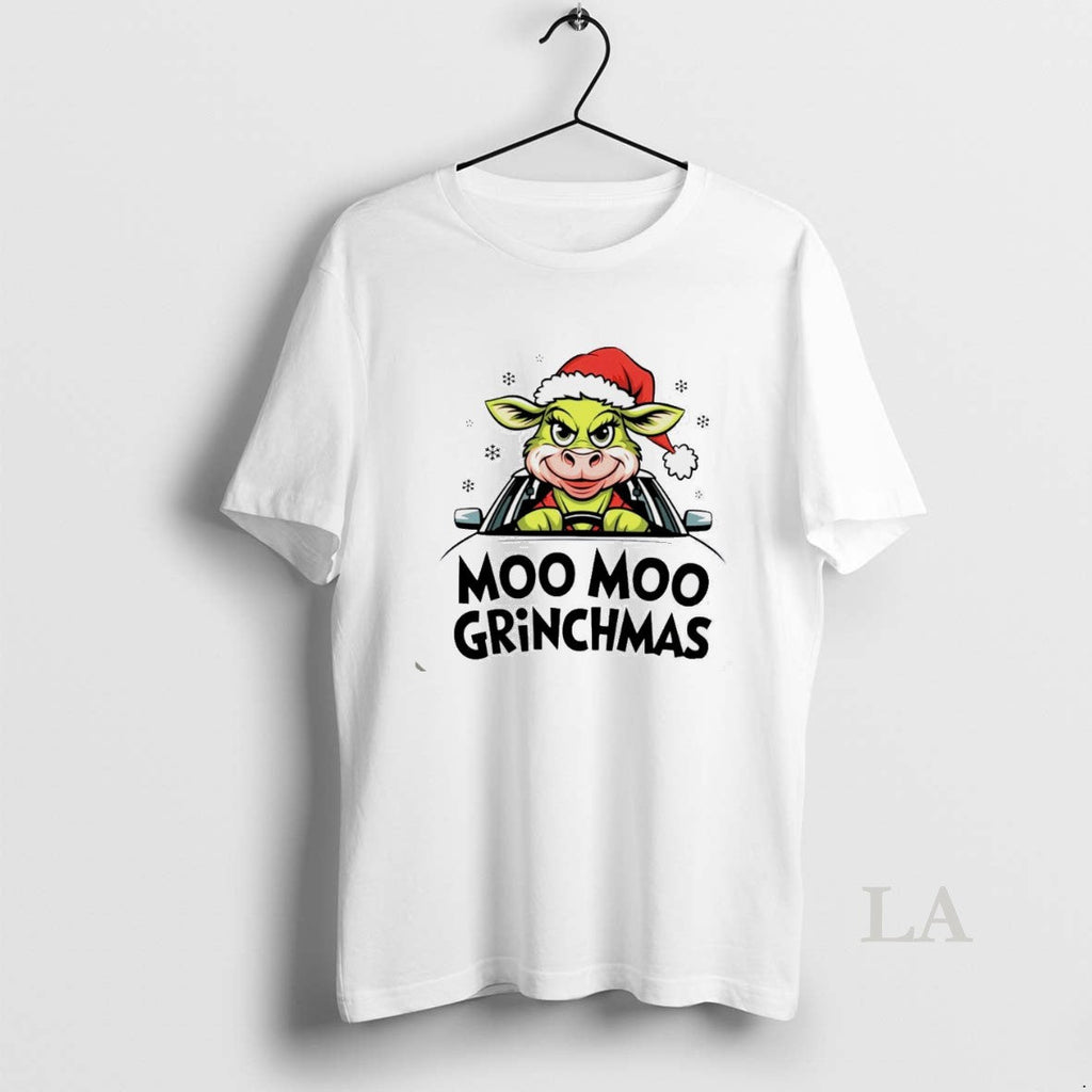Original Moo Moo Grinchmas Christmas White