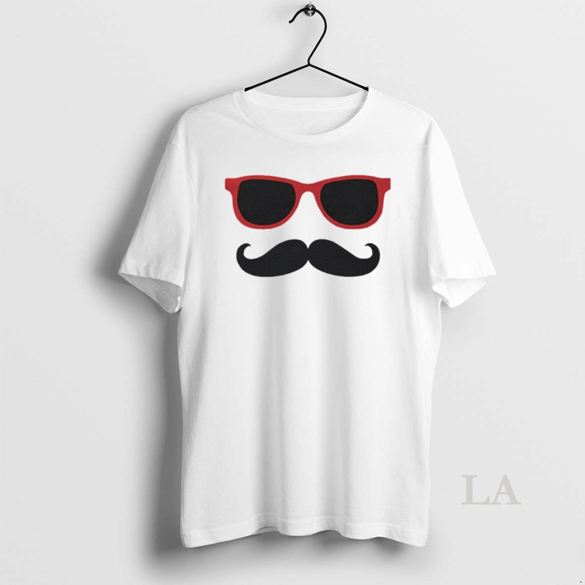 Original Mustache And Glasses Ornaments