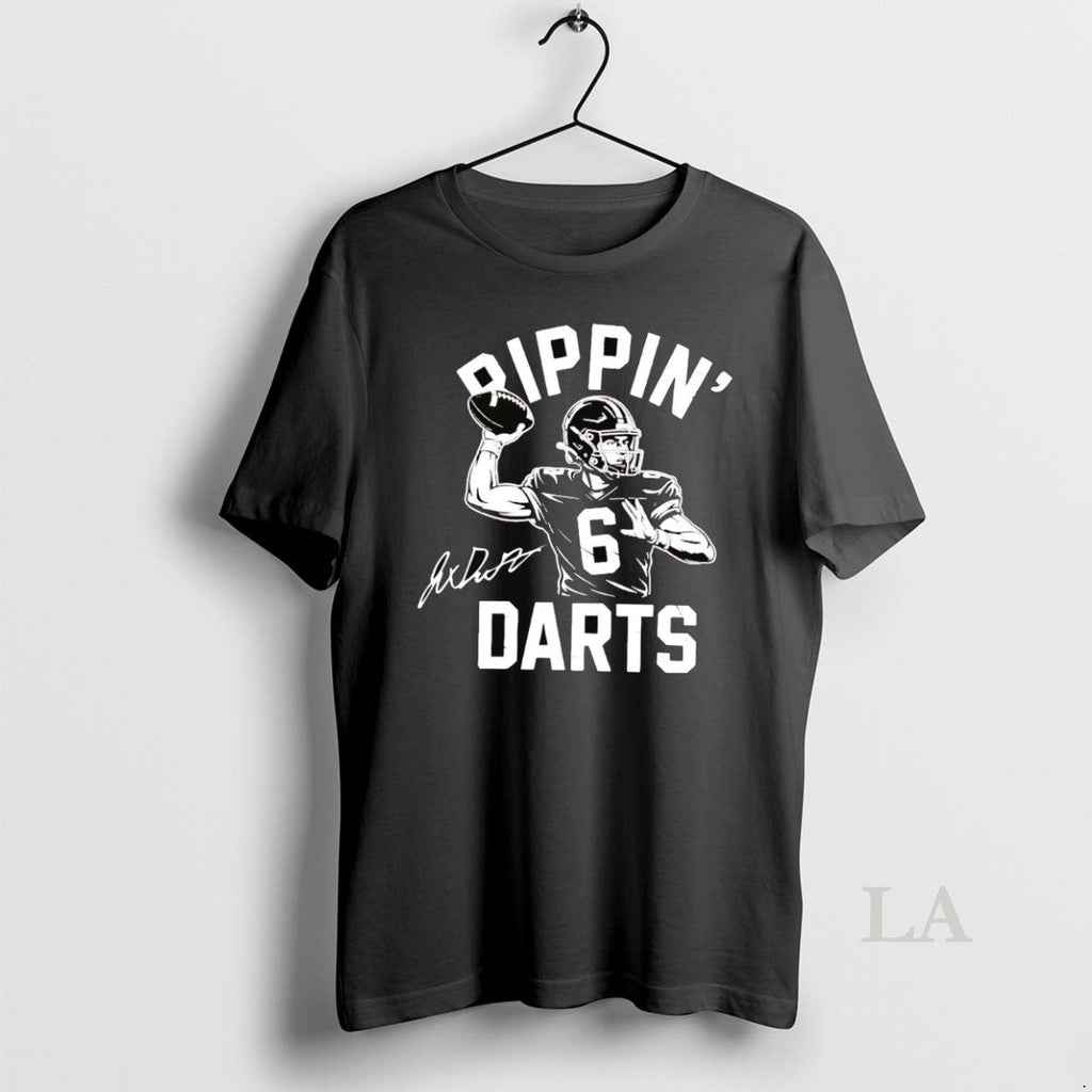 Original New York Giants Ripping Jaxson Dart Signature
