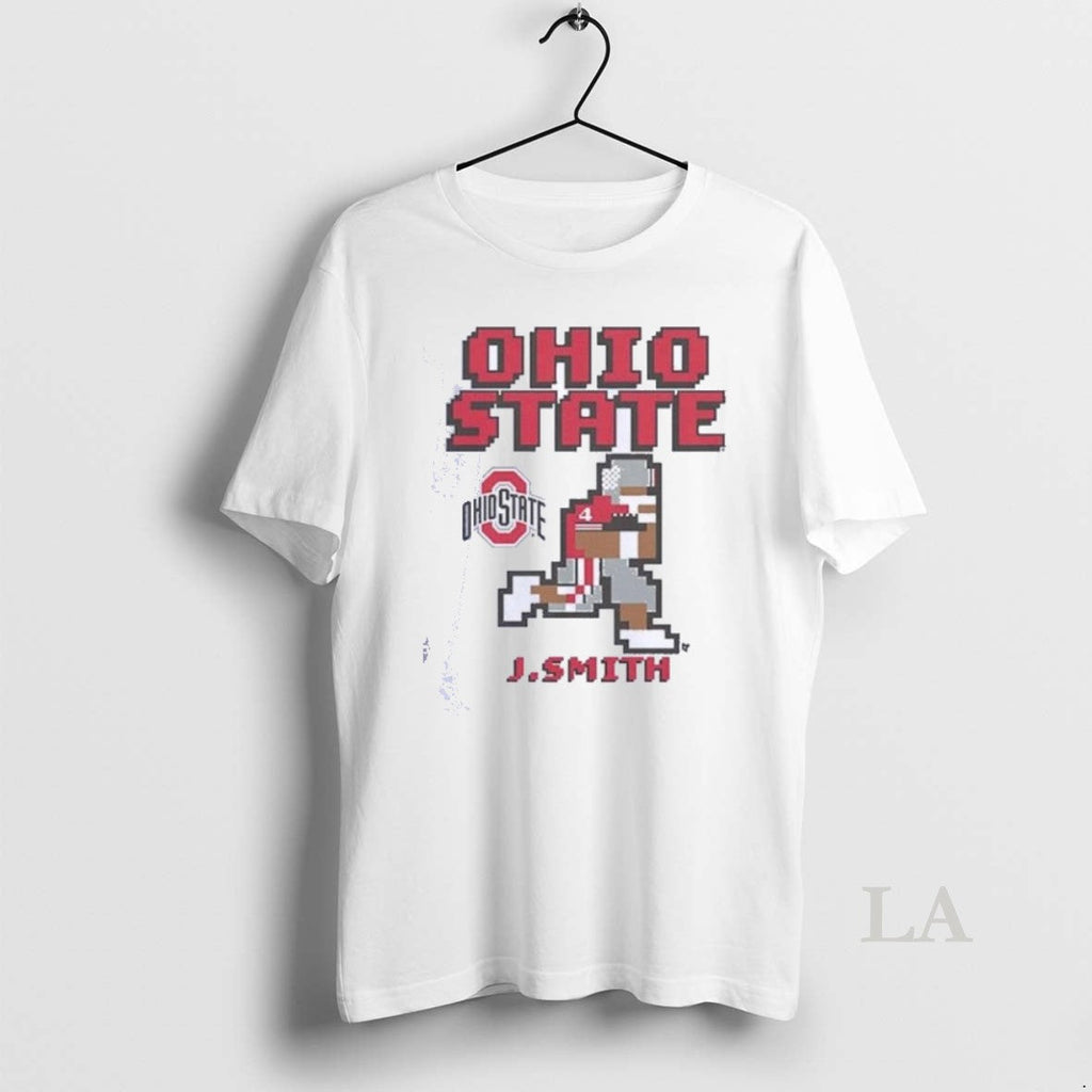 Original Ohio State Football Jeremiah Smith Retro Baller Shirts