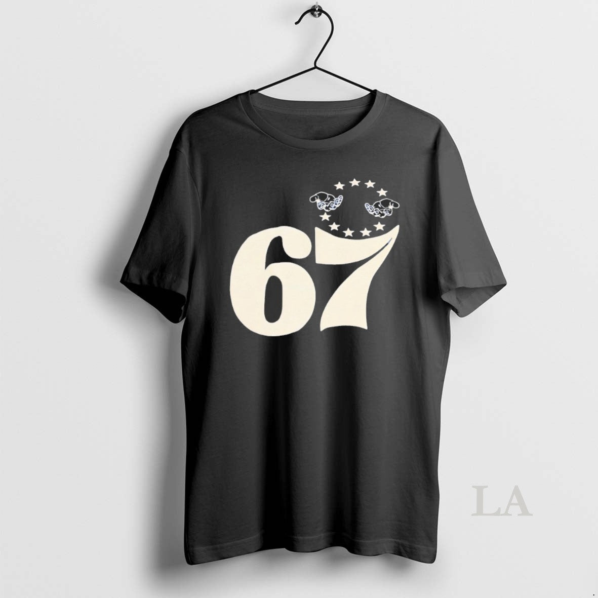 Original Philadelphia 76ers 1967 Clapping Hands Logo