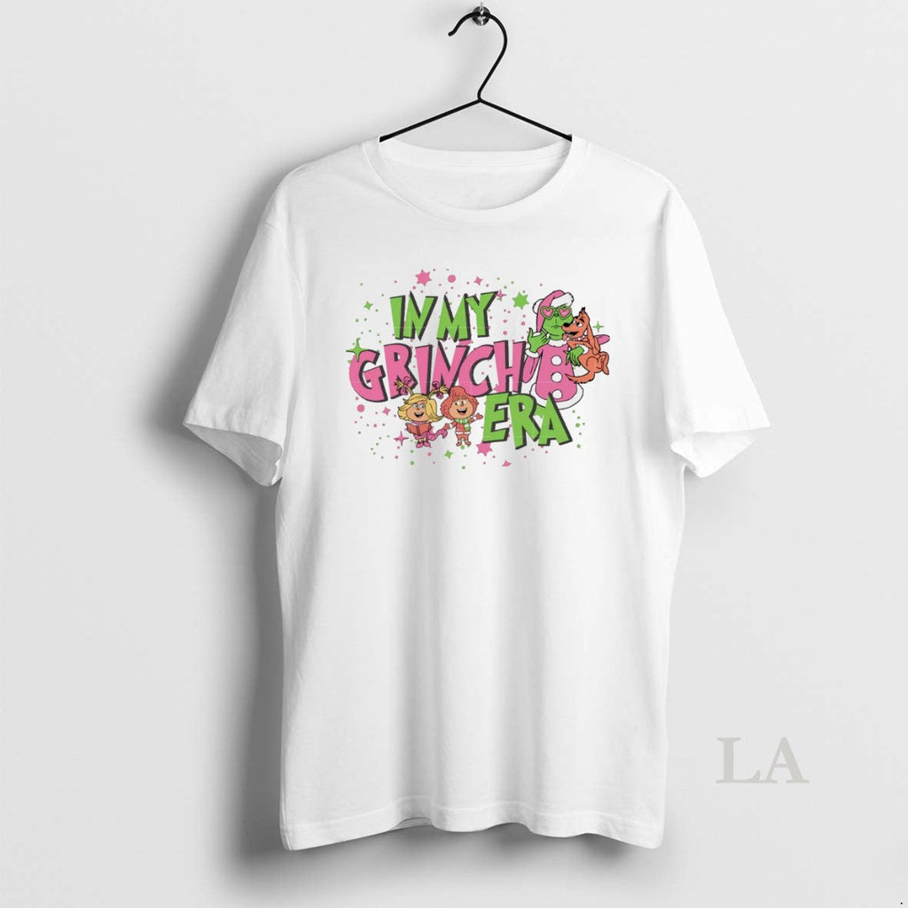 Original Pink In My Grinch Era Christmas White