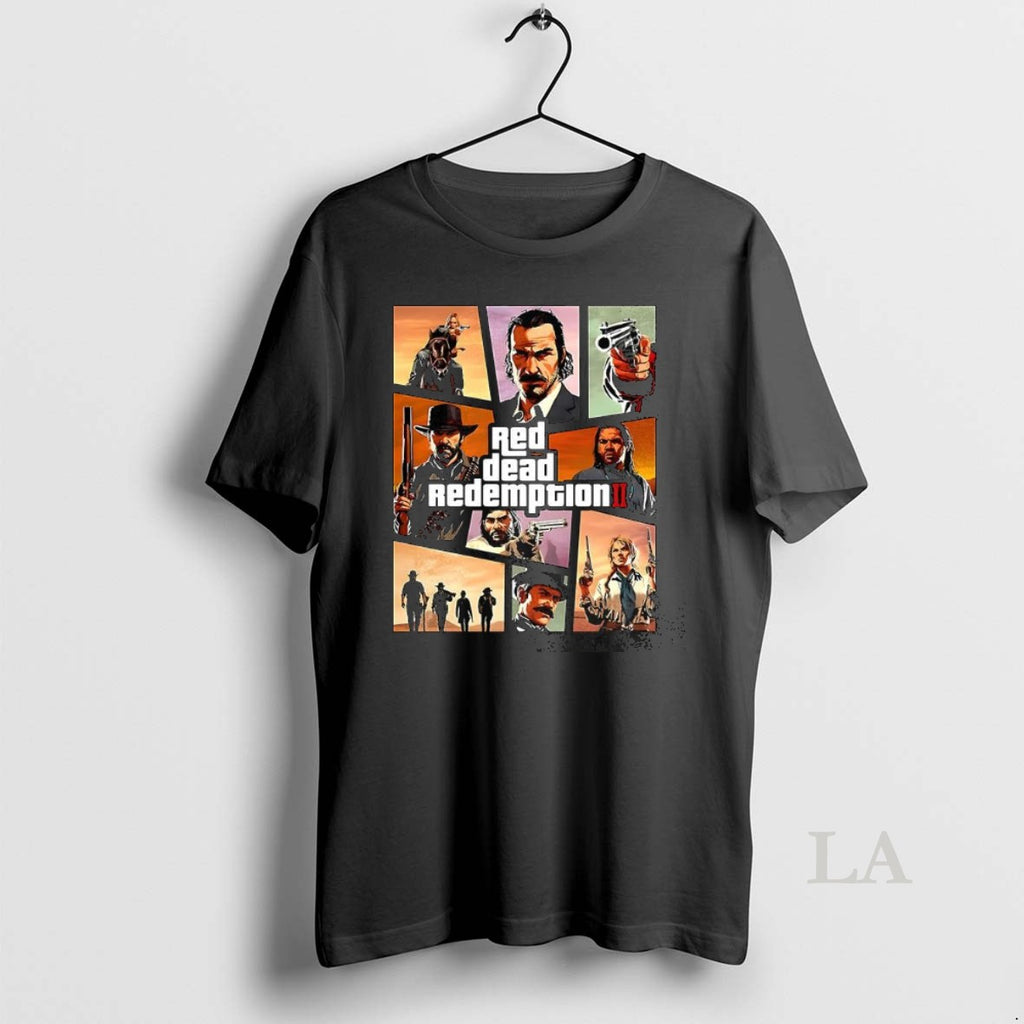 Original Red Dead Redemption Ii Gaming Retro 90s Classic Gta Style