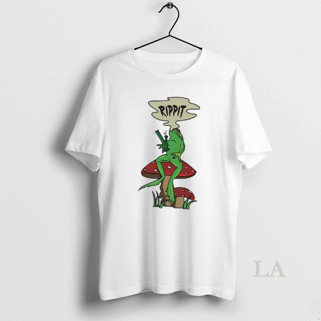 Original Rippit Frog Smoking Weed