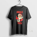 Original Santa Claus Middle Finger Jingle Fuck This