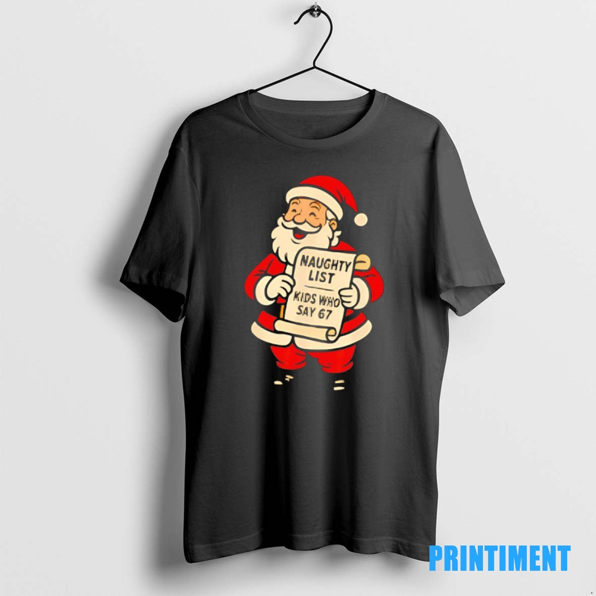 Official Santa Claus Naughty List Kids Who Say 67 Christmas Tee Sweater