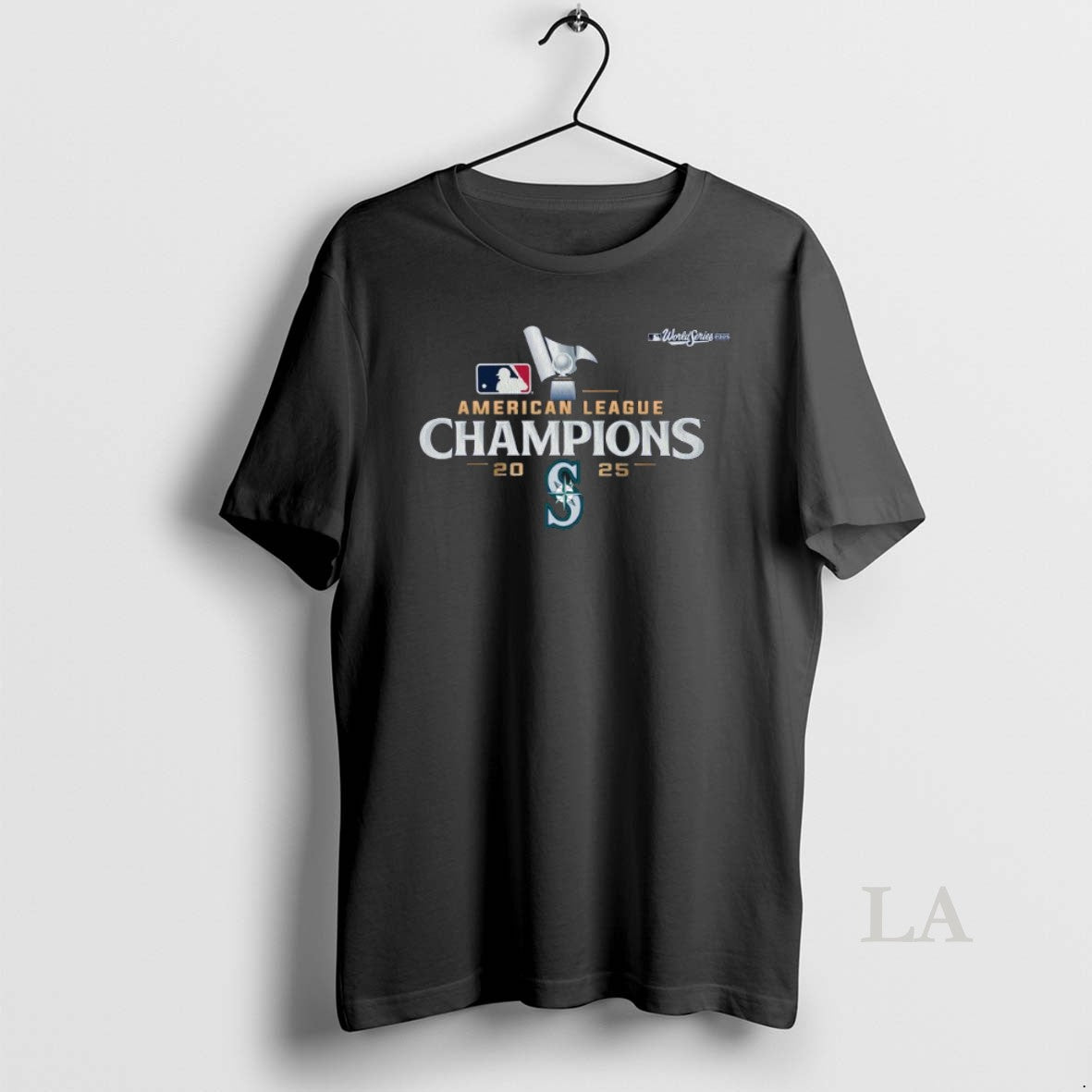 Original Seattle Mariners 2025 American League Champions Logo