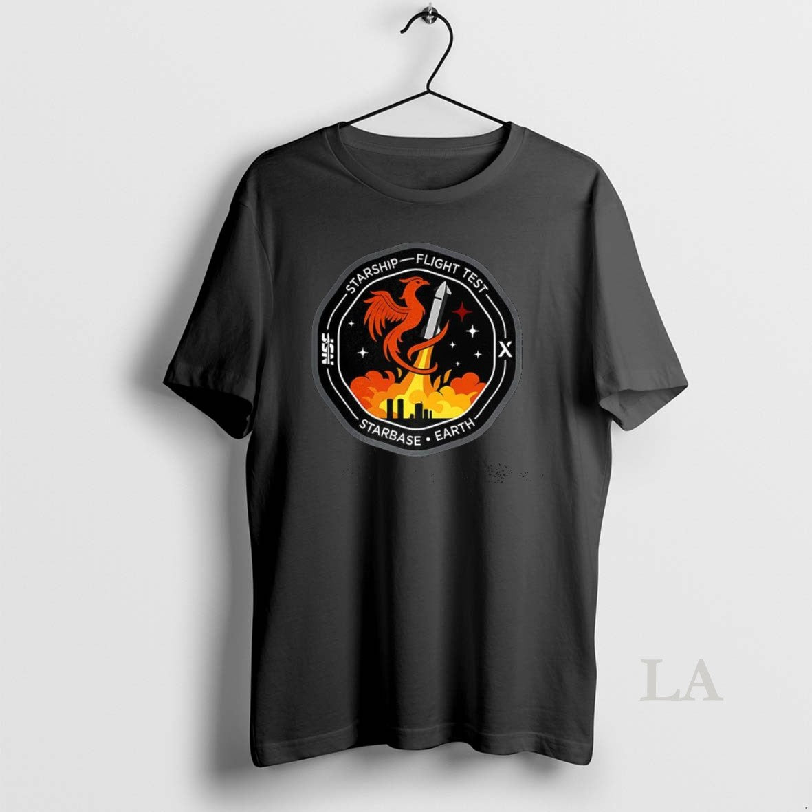 Original Starship Flight Test Starbase Earth Logo