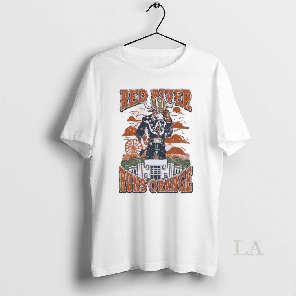 Original Texas Longhorns Red River Runs Orange