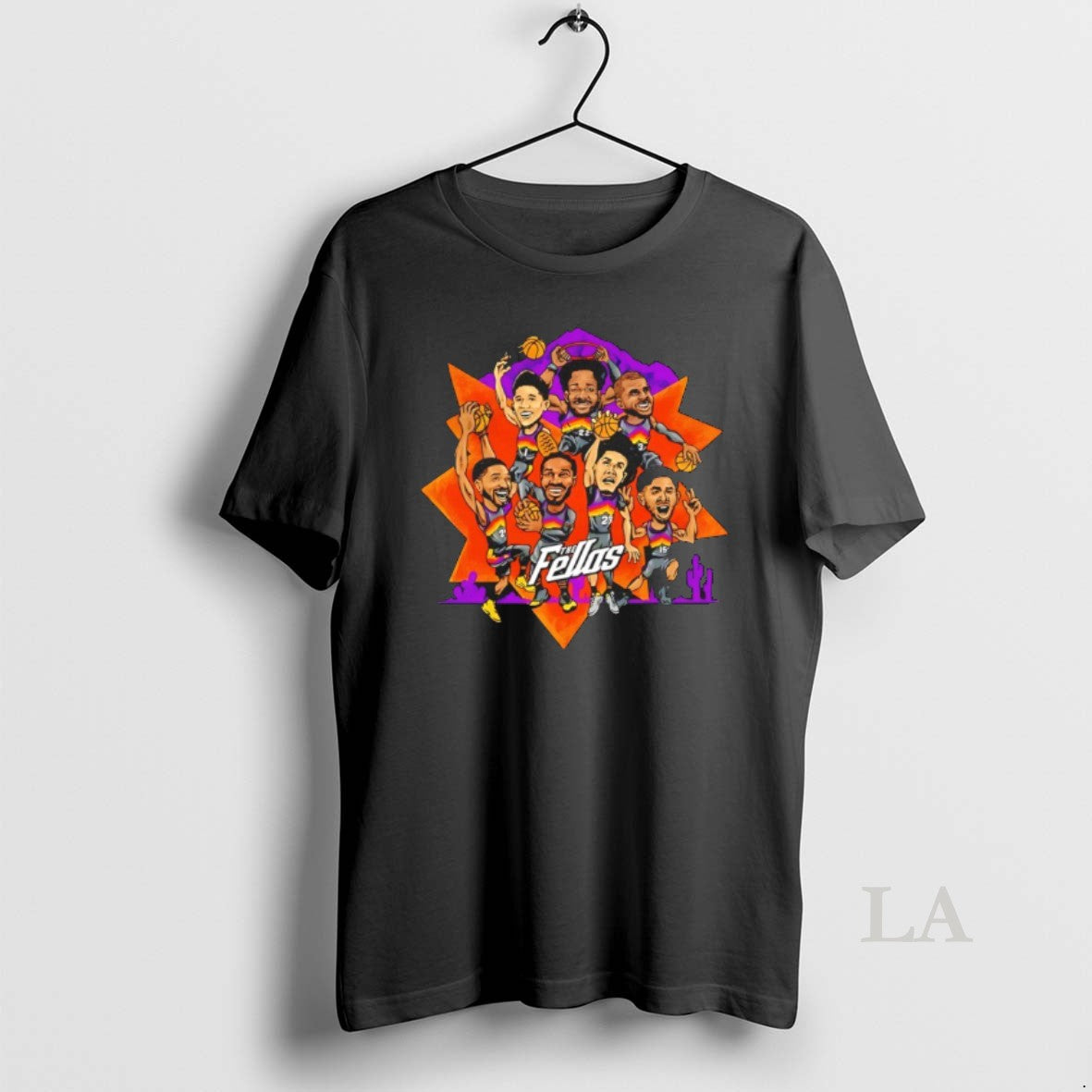 Original The Fellas Phoenix Suns Players Caricatures