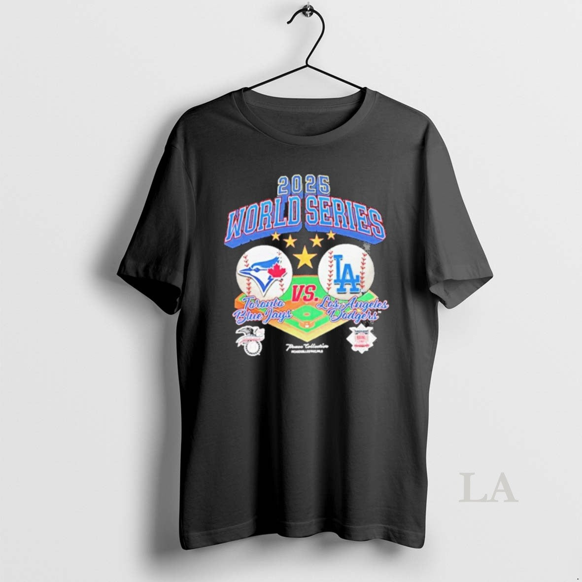 Original World Series 2025 Toronto Blue Jays Vs La Dodgers Logo Baseball