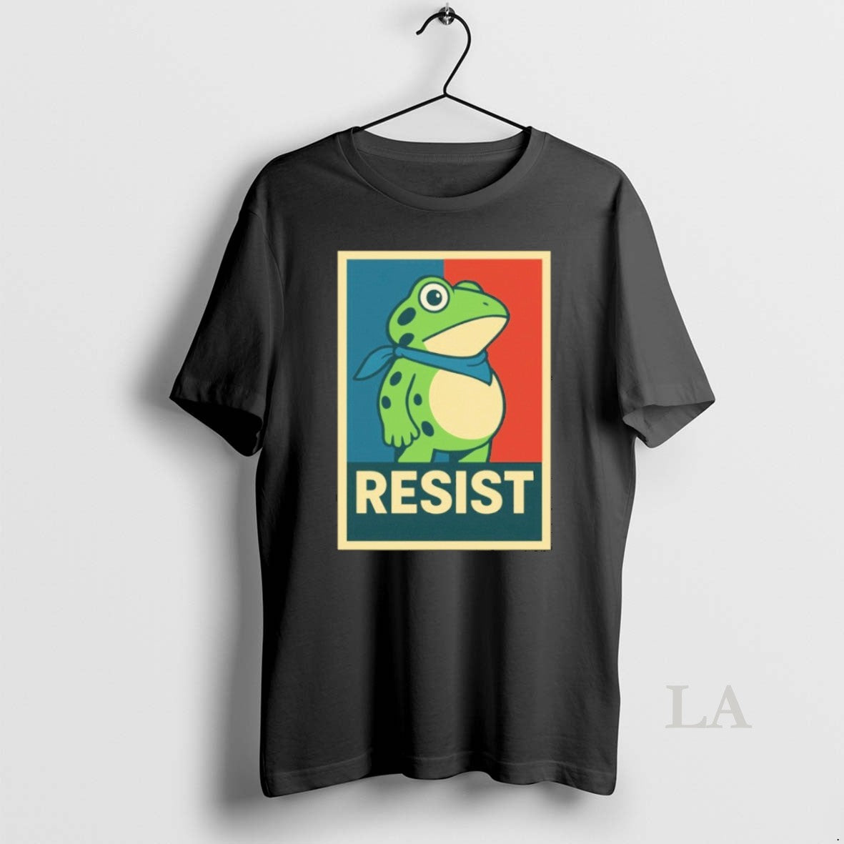 Original Portland Frog Protest Retro Vintage
