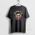 Original The Laugh Track Joker Face Horror The Grin Will Win Big Logo T Shirts