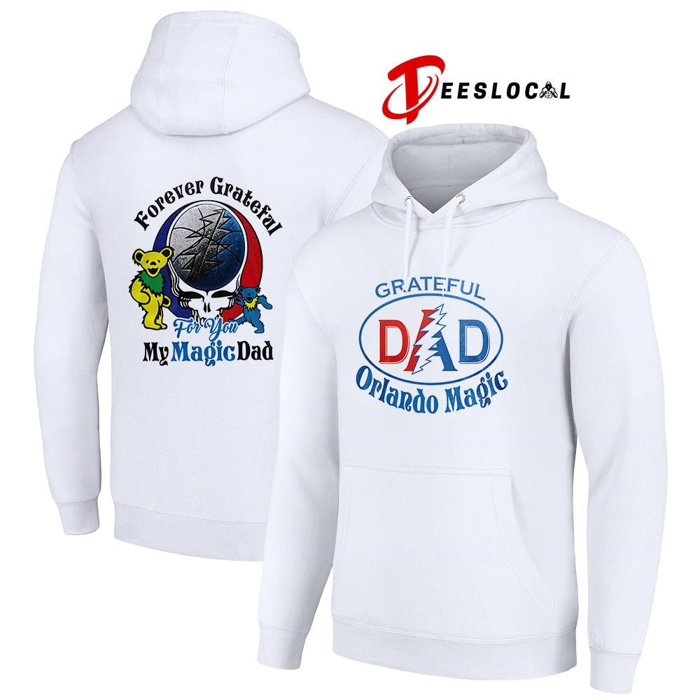 Orlando Magic x Grateful Dead Father Day forever Grateful logo shirt