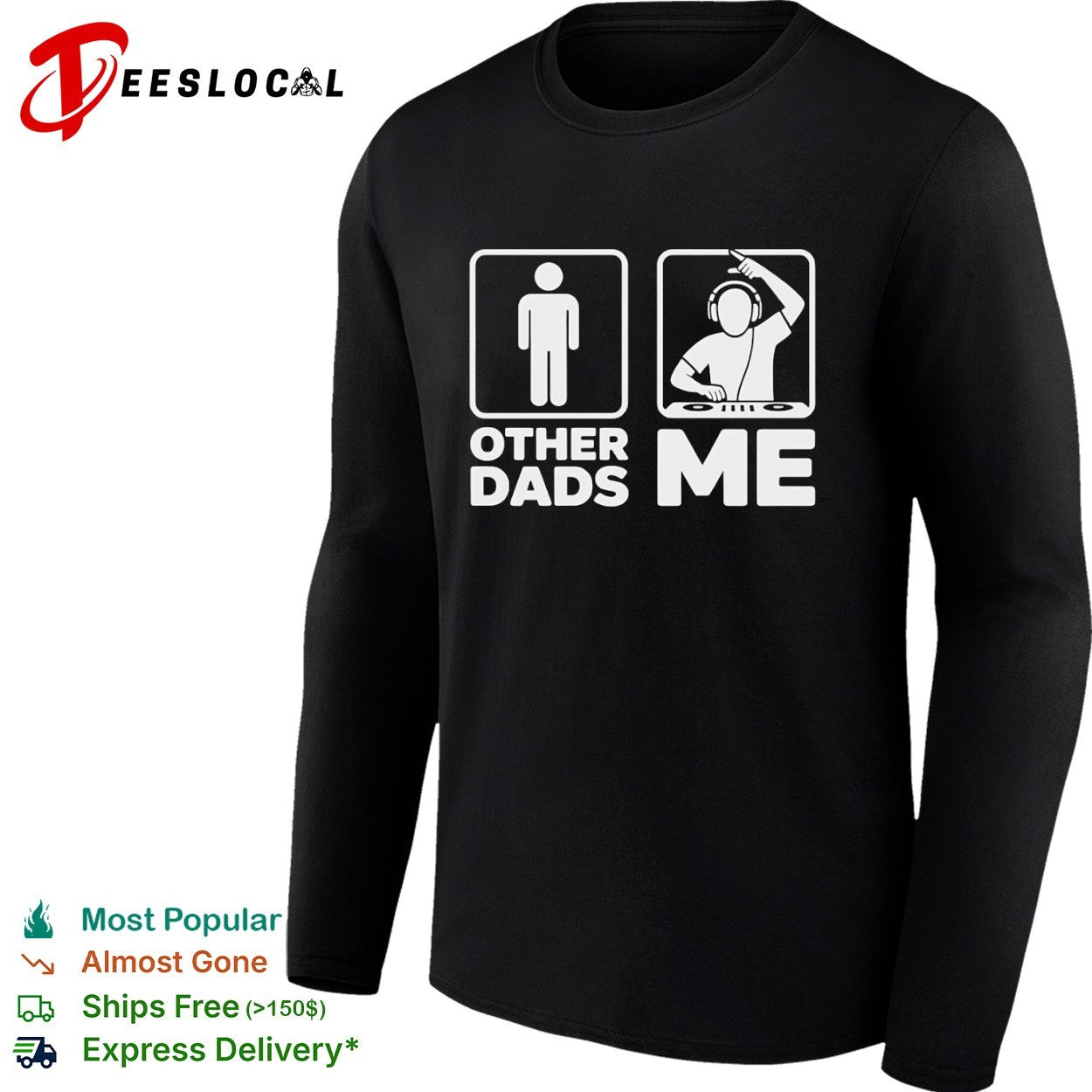 Other Dads Me DJ Funny Music Producer Father Day shirt