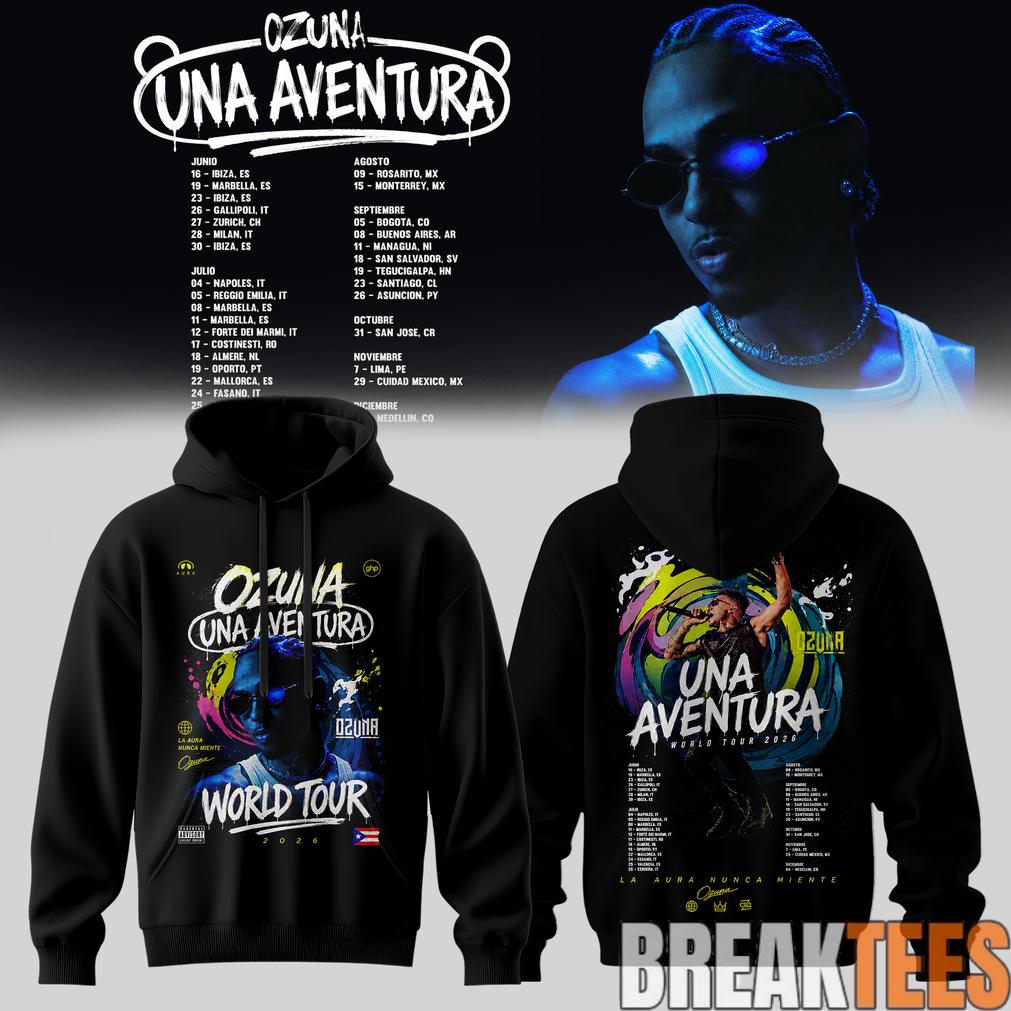 Ozuna Una Aventura World Tour Special Edition Hoodie