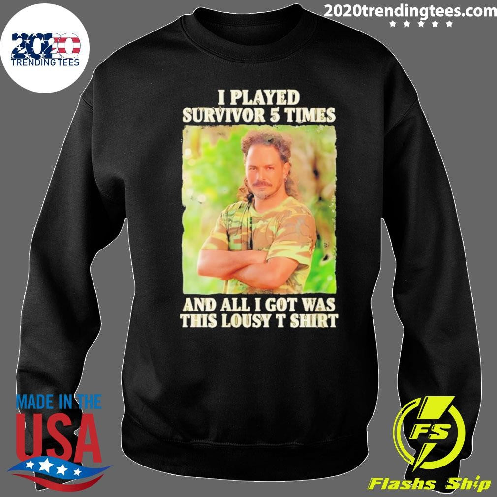 Ozzy Lusth I Played Survivor 5 Times And All I Got Was This Lousy Shirt