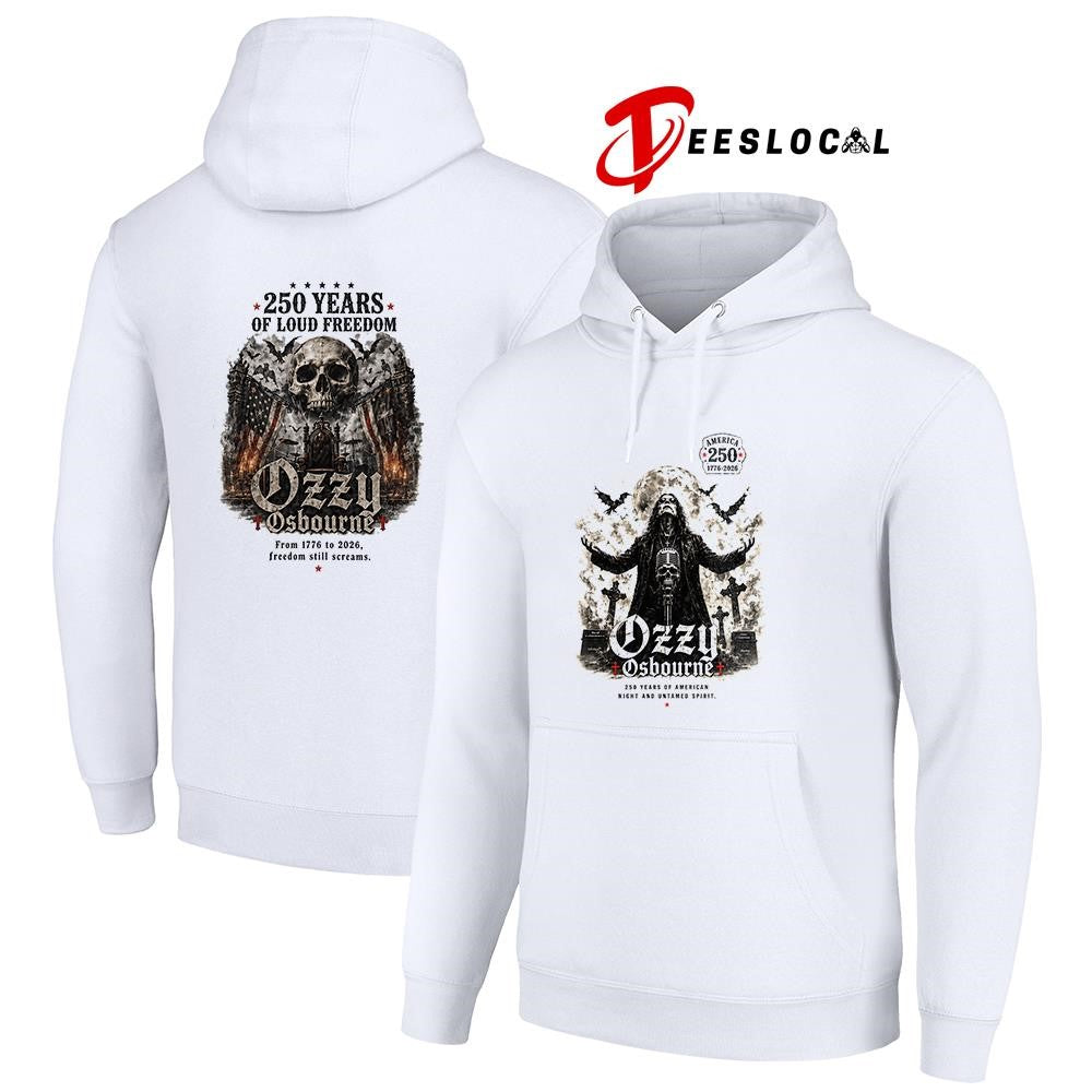 Ozzy Osbourne 250 years of American night and untamped spirit shirt