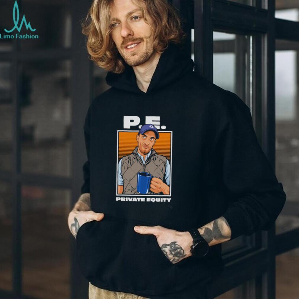 PE Guy Private Equity caricature shirt