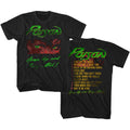 Poison S S Open Up Solid Black T-Shirts