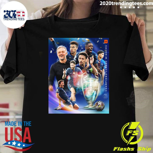 PSG Win The Champions League Again 2025-2026 Shirt