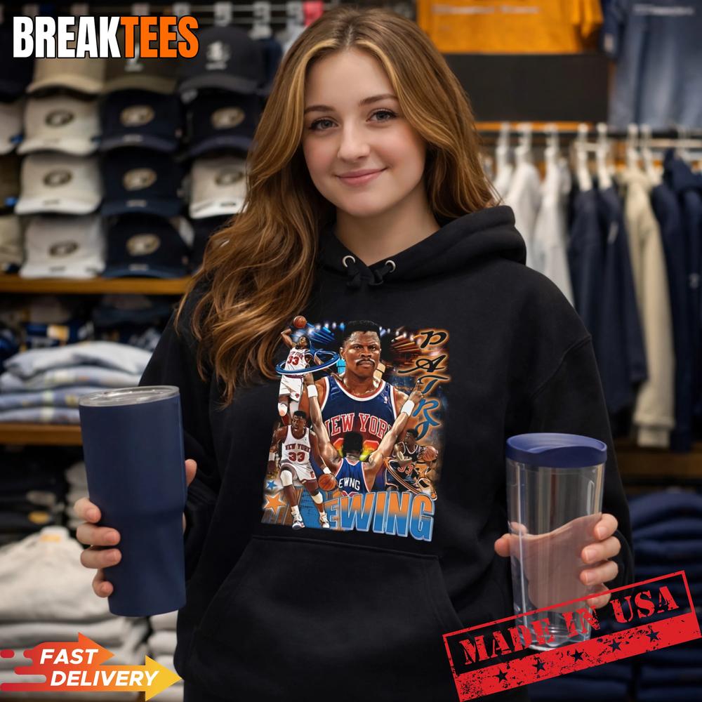 Ultimate Patrick Ewing New York Knicks Vintage Basketball Fan T-Shirt