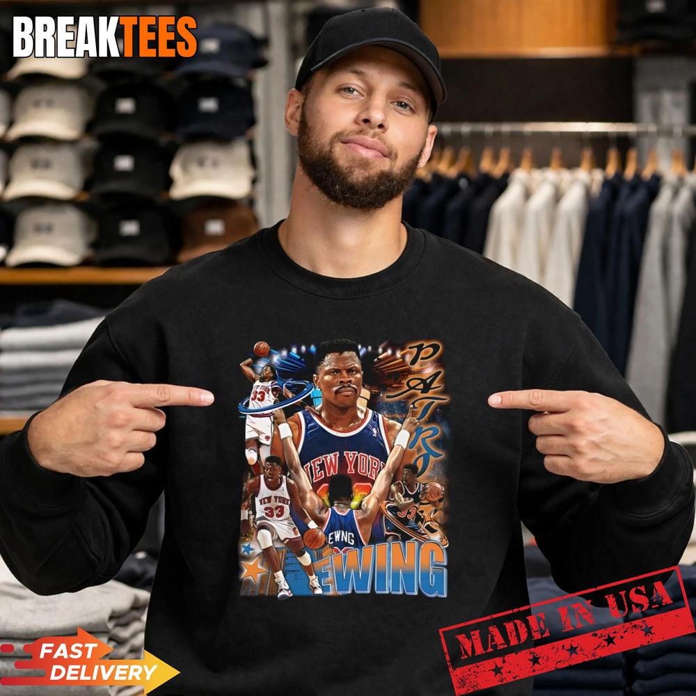 Ultimate Patrick Ewing New York Knicks Vintage Basketball Fan T-Shirt