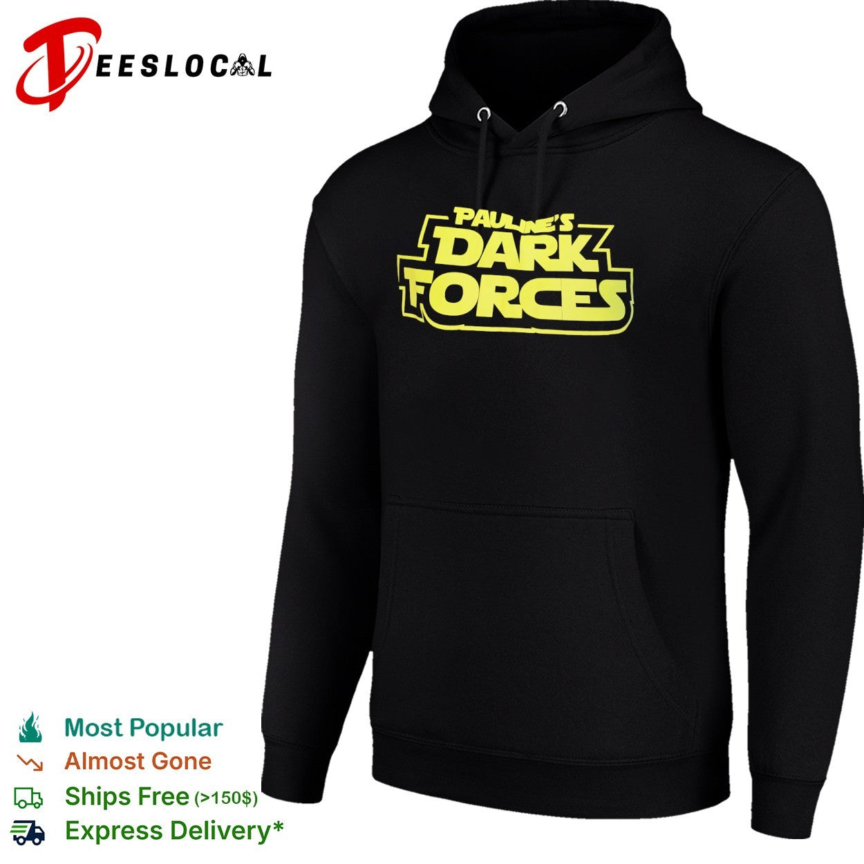 Pauline’s Dark Forces Star Wars Parody Logo shirt