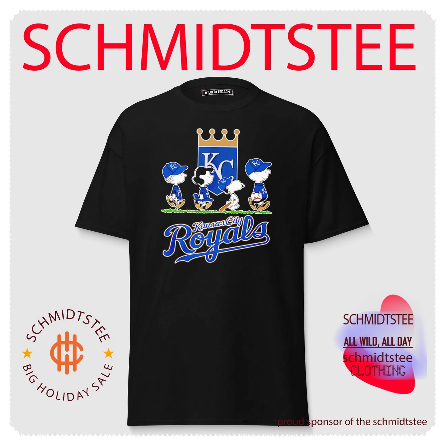 Peanuts characters kansas City Royals Snoopy abbey road shirt
