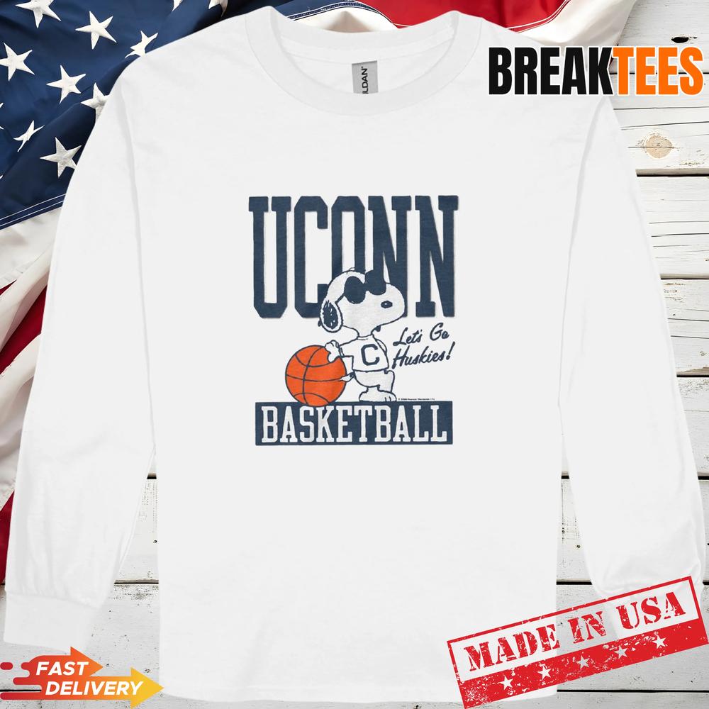 Peanuts x UConn Snoopy Basketball Shirt