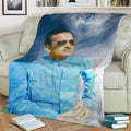 Pedro Infante Fleece Throw Blanket