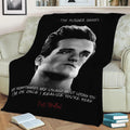 Peeta Mellark Fleece Throw Blanket