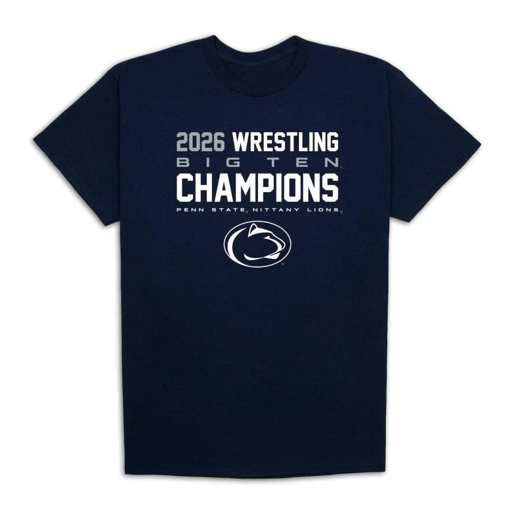 Penn State 2026 B1G Wrestling Champions Shirt