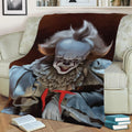 Pennywise IT Movie Fleece Throw Blanket