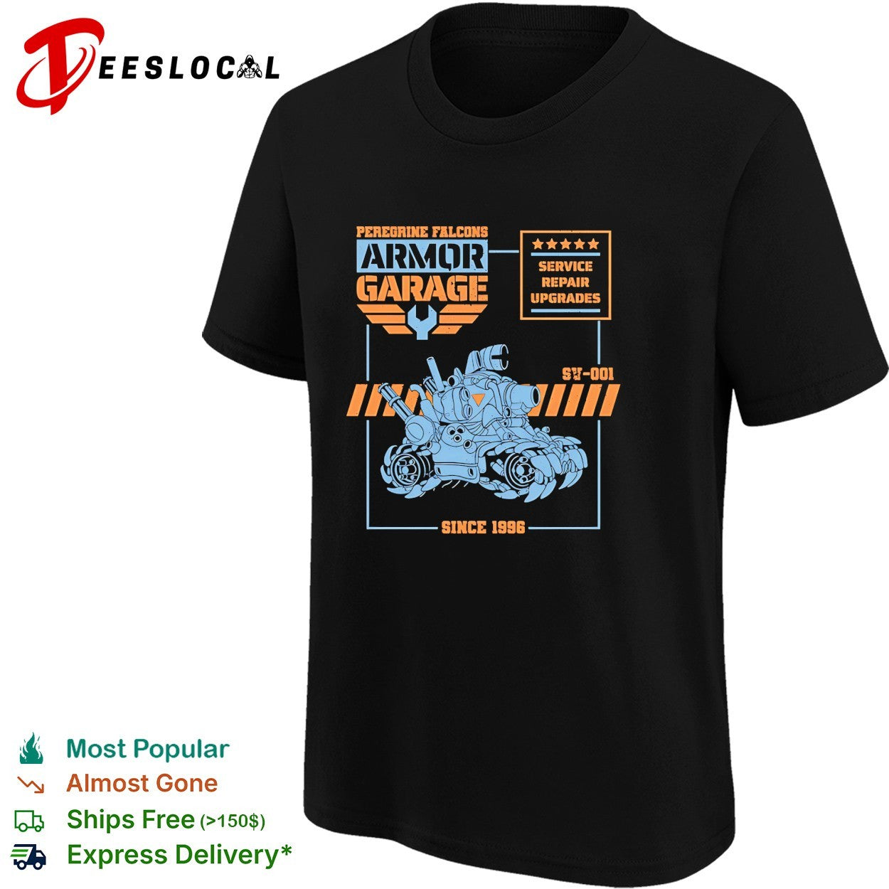Peregrine Falcons Armor Garage vintage shirt