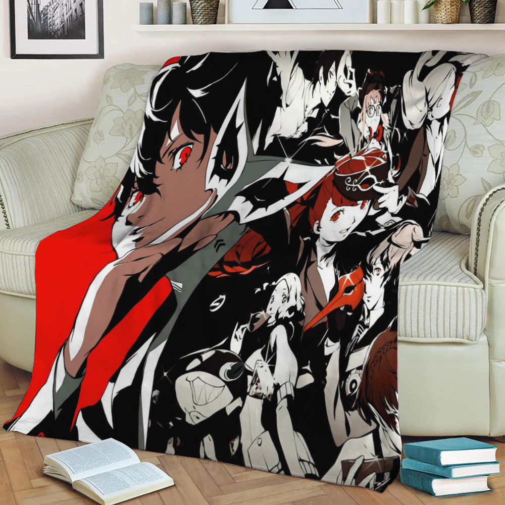 Persona 5 Royal Fleece Throw Blanket