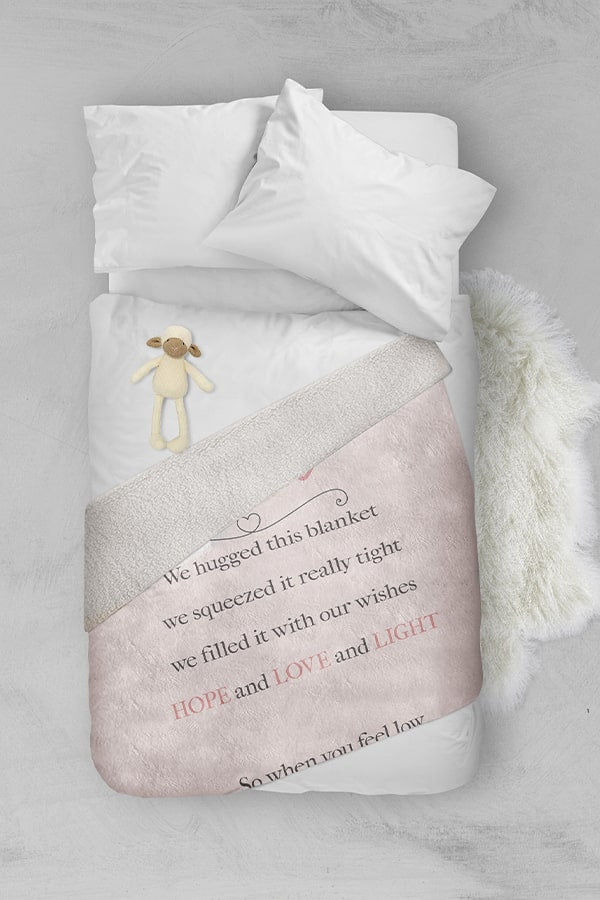 Personalized Mother’s Day Fleece Blanket