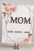 Personalized Mother’s Day Fleece Blanket